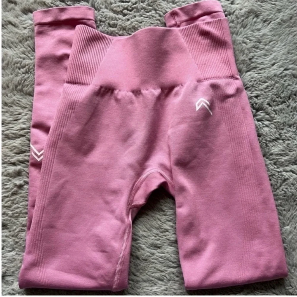 Oner Active Classic Seamless Pink Leggings XS - Picture 2 of 5